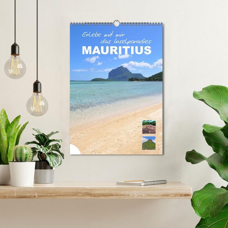 Produktbild: Erlebe mit mir das Inselparadies Mauritius (Wandkalender 2026 DIN A3 hoch), CALVENDO Monatskalender