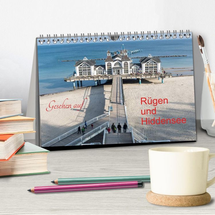 Produktbild: Gesehen auf - R&uuml;gen und Hiddensee (Tischkalender 2026 DIN A5 quer), CALVENDO Monatskalender