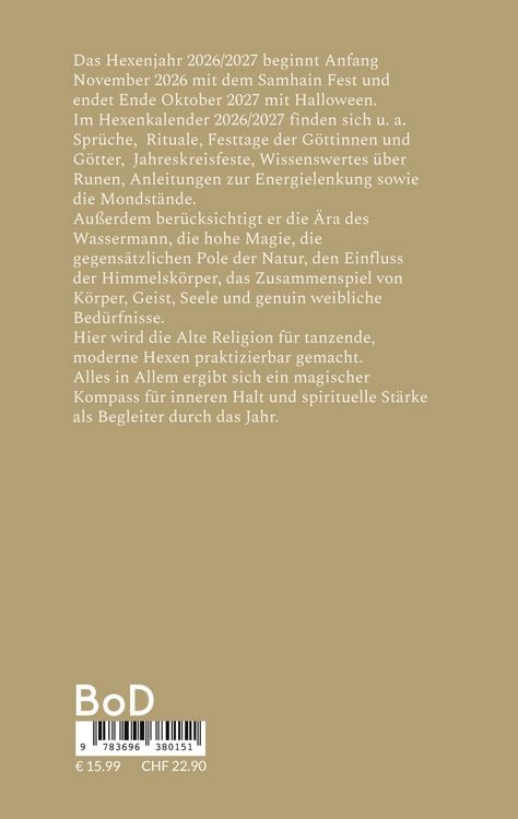 Produktbild: Hexenkalender 2026/2027