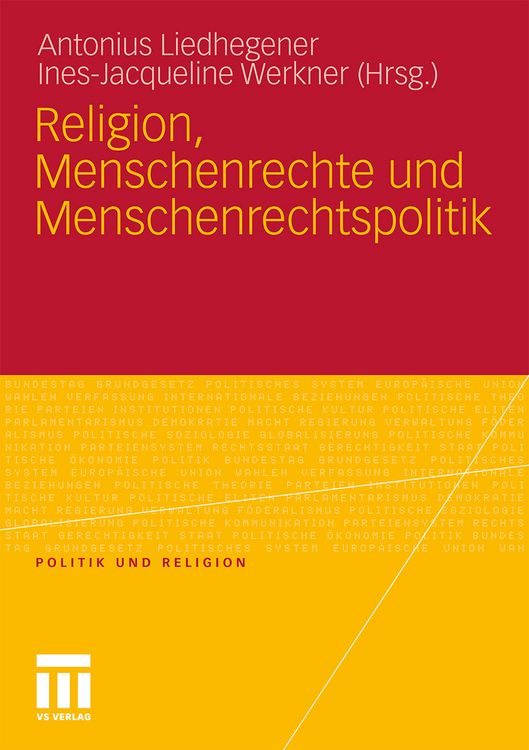 Produktbild: Religion, Menschenrechte und Menschenrechtspolitik