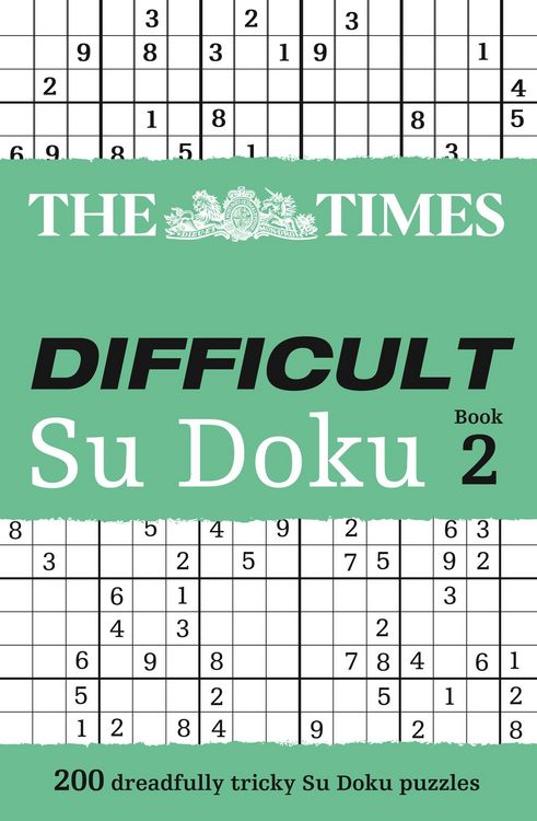 Produktbild: Times Difficult Su Doku Bk2 Pb