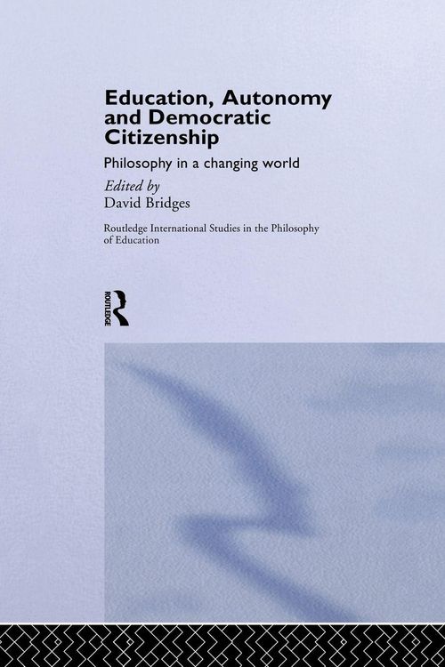 Produktbild: Education, Autonomy and Democratic Citizenship