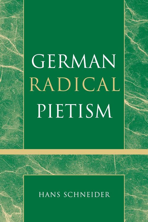 Produktbild: German Radical Pietism