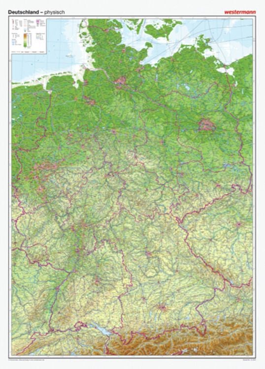 Produktbild: Posterkarten Geographie