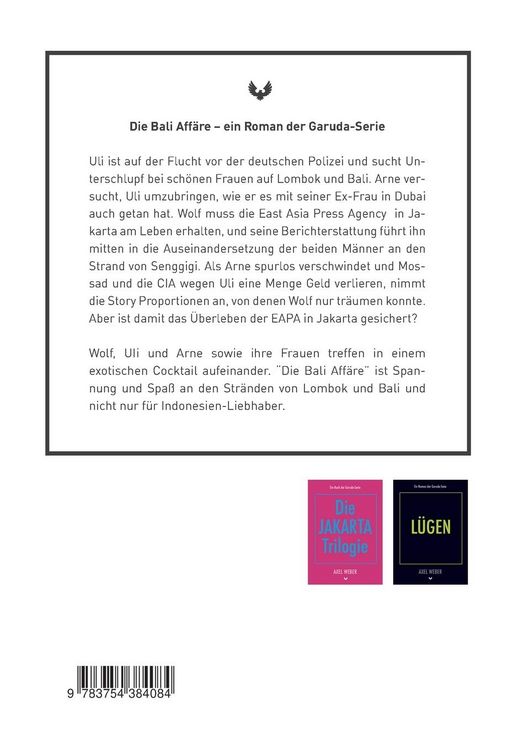 Produktbild: Die Bali Aff&auml;re