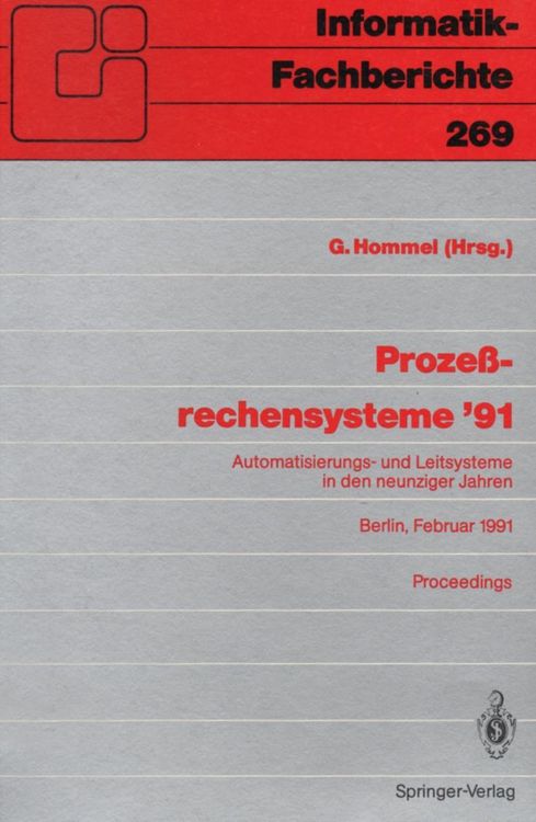 Produktbild: Proze&szlig;rechensysteme '91
