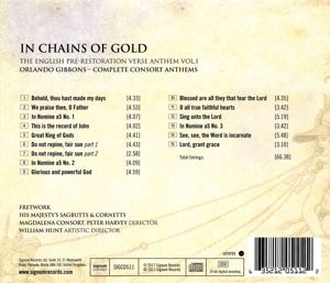 Produktbild: In Chains of Gold-Consort Anthems Vol.1