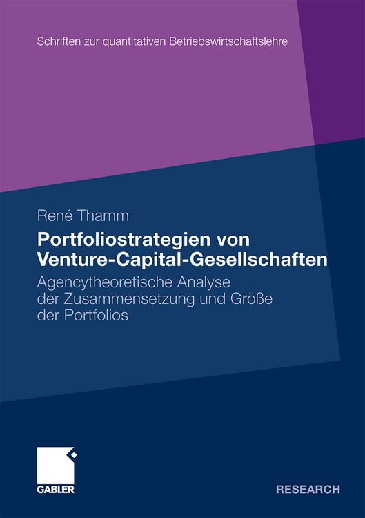 Produktbild: Portfoliostrategien von Venture-Capital-Gesellschaften