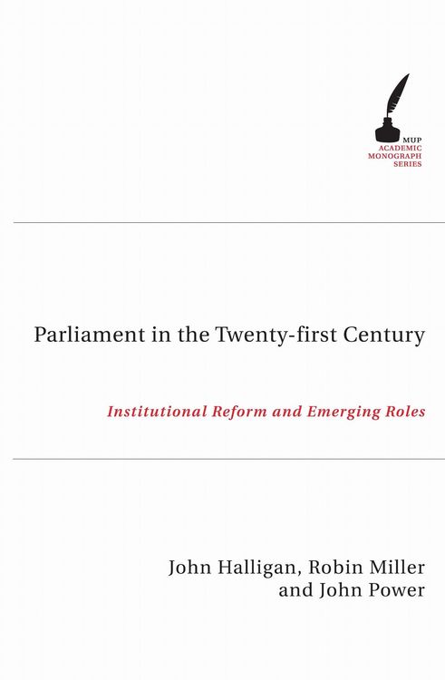 Produktbild: Halligan, J: Parliament in the Twenty-First Century