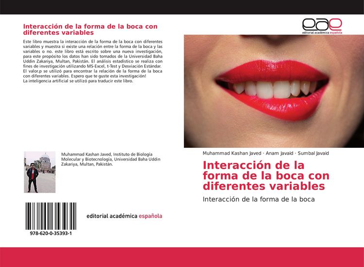 Produktbild: Interacci&oacute;n de la forma de la boca con diferentes variables