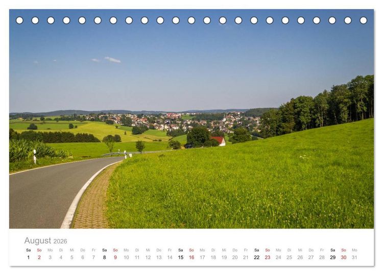 Produktbild: M&auml;rkisches Sauerland (Tischkalender 2026 DIN A5 quer), CALVENDO Monatskalender