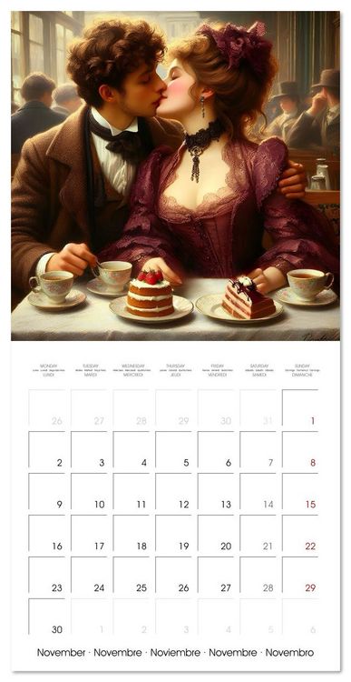 Produktbild: Teatime for two (Wall Calendar 2026 12 &times; 12 Inch) CALVENDO 12 Month Wall Calendar