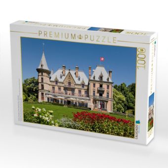 Produktbild: CALVENDO Puzzle Schloss Schadau in Thun (Kanton Bern, Schweiz) | 1000 Teile Lege-Gr&ouml;&szlig;e 64x48cm Foto-Puzzle f&uuml;r gl&uuml;ckliche Stunden