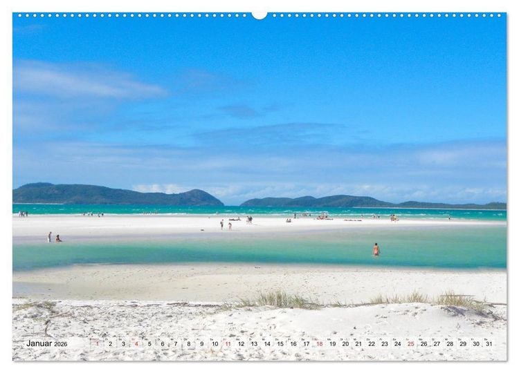 Produktbild: Australien - Australische Str&auml;nde (hochwertiger Premium Wandkalender 2026 DIN A2 quer), Kunstdruck in Hochglanz