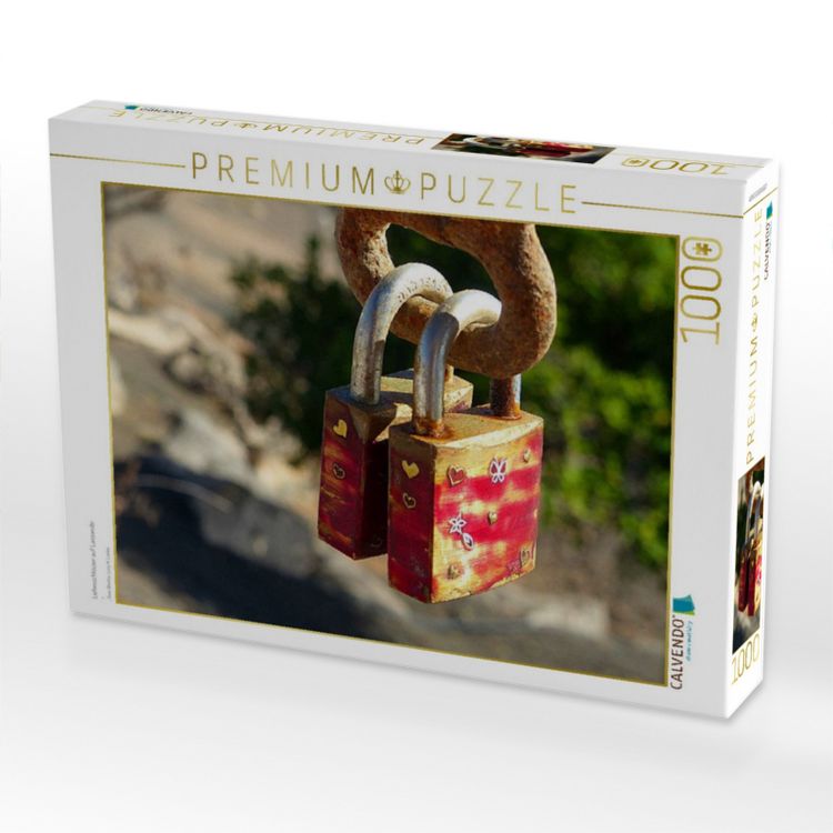 Produktbild: CALVENDO Puzzle Liebesschl&ouml;sser auf Lanzarote | 1000 Teile Lege-Gr&ouml;&szlig;e 64x48cm Foto-Puzzle f&uuml;r gl&uuml;ckliche Stunden