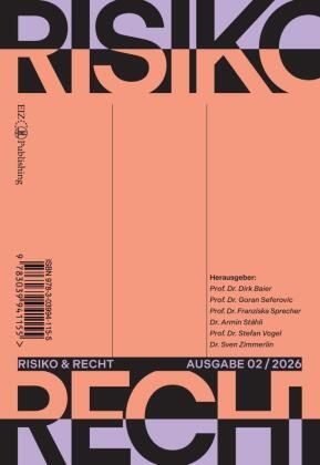 Produktbild: Risiko & Recht 02/2026