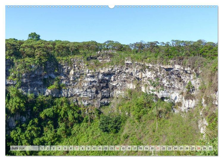 Produktbild: Die Galapagosinseln - Santa Cruz Island (hochwertiger Premium Wandkalender 2026 DIN A2 quer), Kunstdruck in Hochglanz