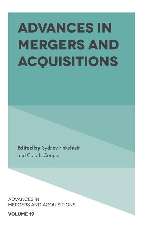 Produktbild: Advances in Mergers and Acquisitions