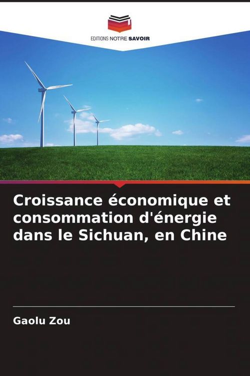 Produktbild: Croissance &eacute;conomique et consommation d'&eacute;nergie dans le Sichuan, en Chine