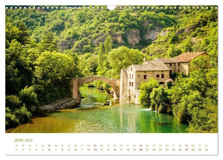 Produktbild: Malerisches Frankreich (Wandkalender 2027 DIN A3 quer), CALVENDO Monatskalender