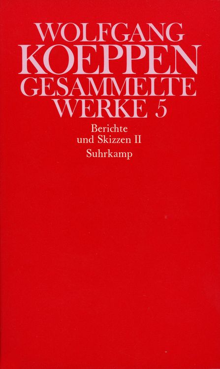Produktbild: Gesammelte Werke in sechs B&auml;nden