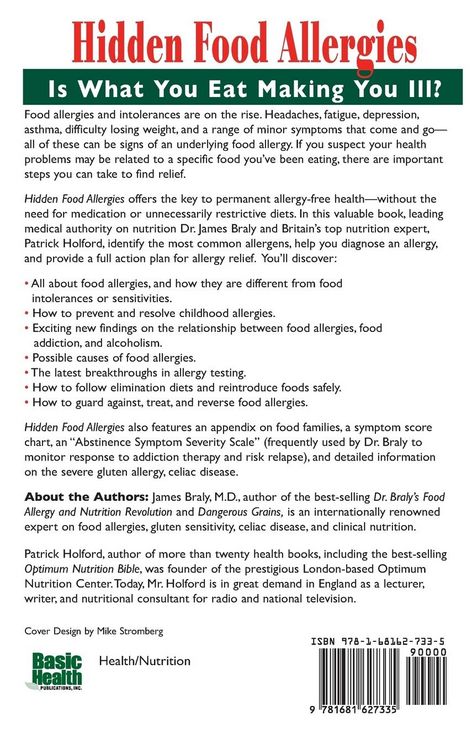 Produktbild: Hidden Food Allergies