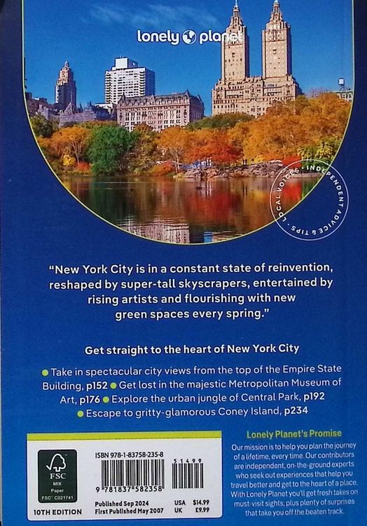 Produktbild: Lonely Planet Pocket New York City