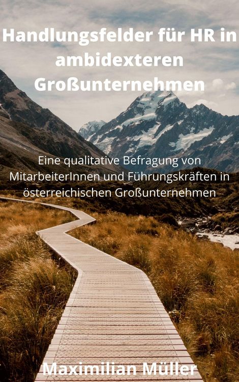 Produktbild: Handlungsfelder f&uuml;r HR in ambidexteren Gro&szlig;unternehmen