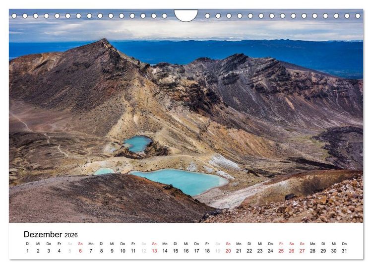 Produktbild: Neuseeland (Wandkalender 2026 DIN A4 quer), CALVENDO Monatskalender