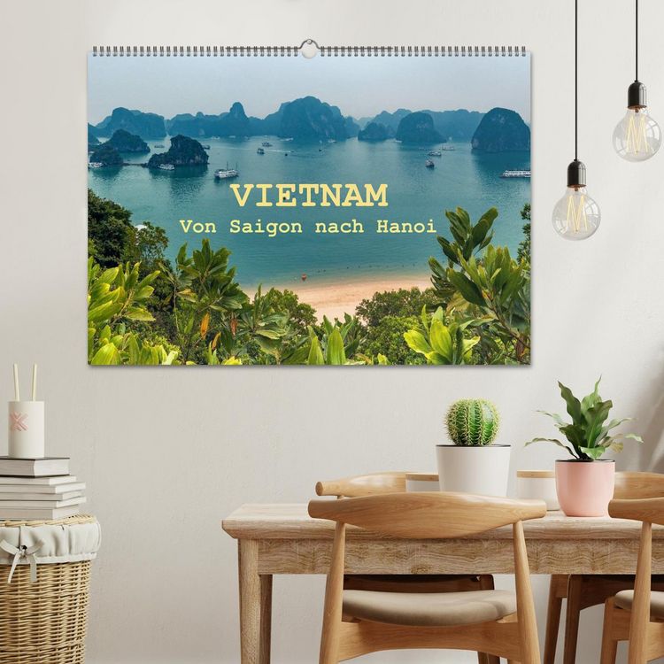 Produktbild: VIETNAM - Von Saigon nach Hanoi (Wandkalender 2026 DIN A2 quer), CALVENDO Monatskalender