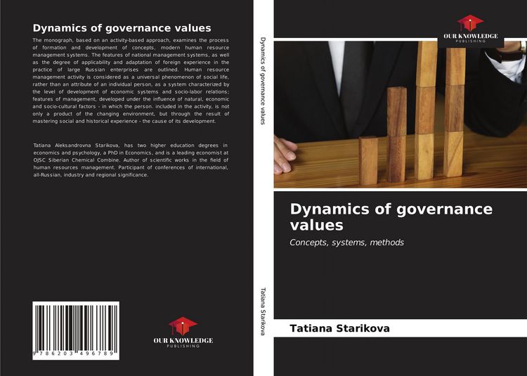 Produktbild: Dynamics of governance values