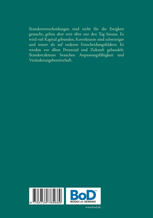 Produktbild: Standortentscheidung - ein gegenseitiges Versprechen