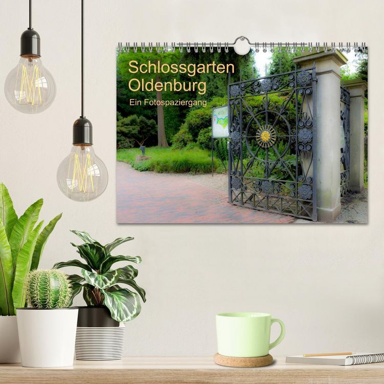 Produktbild: Schlossgarten Oldenburg. Ein Fotospaziergang (Wandkalender 2026 DIN A4 quer), CALVENDO Monatskalender