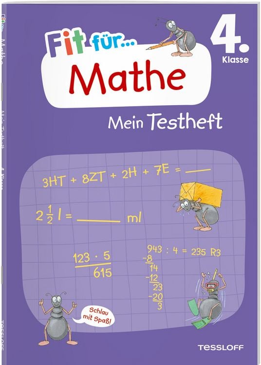 Produktbild: Fit für Mathe 4. Klasse. Mein Testheft
