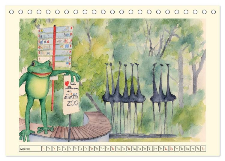 Produktbild: Liebenswerte Stadt M&uuml;nster (Tischkalender 2026 DIN A5 quer), CALVENDO Monatskalender