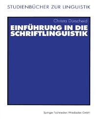 Produktbild: Einf&uuml;hrung in die Schriftlinguistik