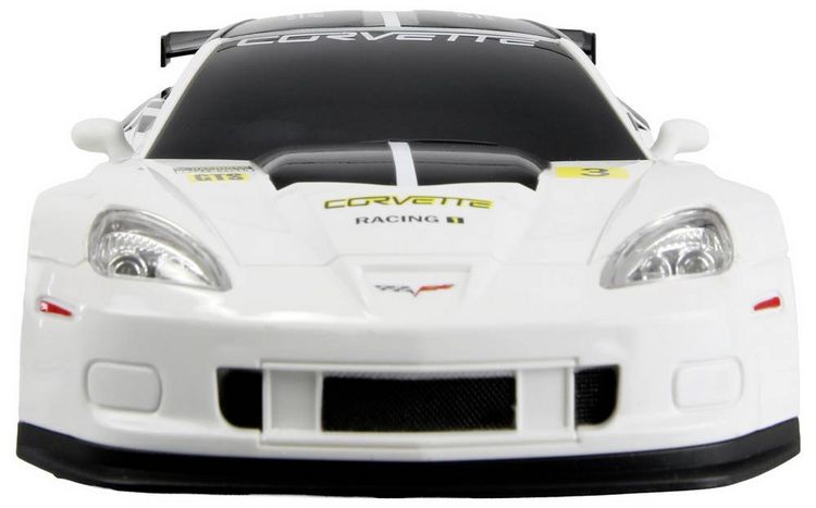 Produktbild: Amewi Corvette C6.R Drift Car Wei&szlig; Brushed 1:18 RC Modellauto Elektro Drift Allradantrieb (4WD) RtF 2,4 GHz inkl. Akku und Ladekabel, Spar-Set