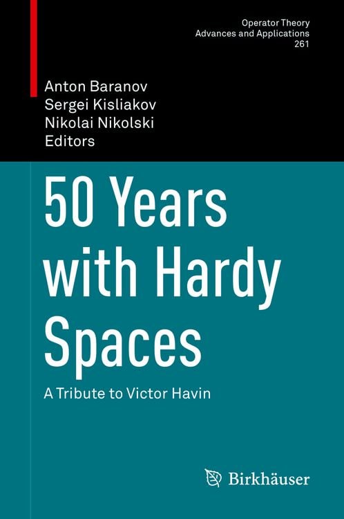 Produktbild: 50 Years with Hardy Spaces