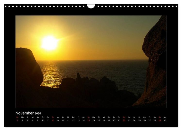 Produktbild: Sardinien (Wandkalender 2026 DIN A3 quer), CALVENDO Monatskalender