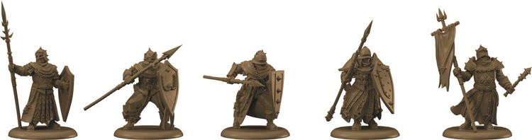 Produktbild: A Song of Ice & Fire Dreadfort Spearmen (Speertr&auml;ger von Grauenstein)