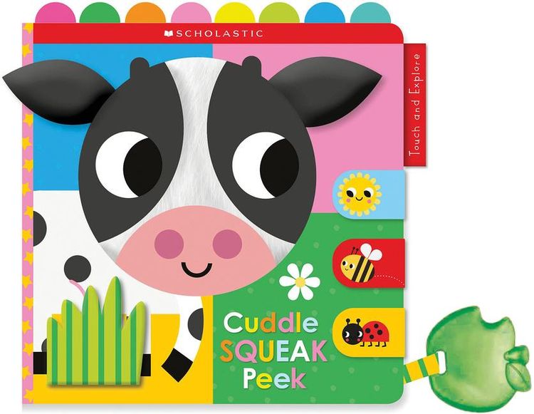 Produktbild: Cuddle Squeak Peek Cloth Book: Scholastic Early Learners (Touch and Explore)