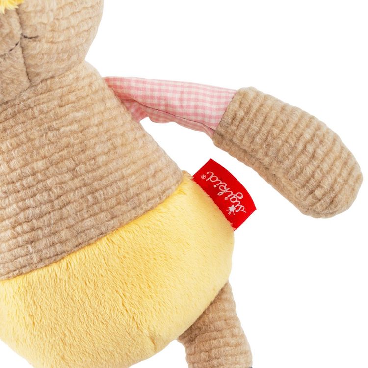 Produktbild: Sigikid 43464 - Kuscheltier Hase mit gelber Nase, Patchwork Sweety, 30 cm