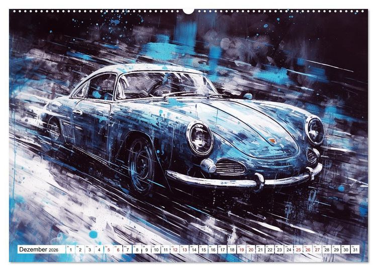 Produktbild: Neon Speed (Wandkalender 2026 DIN A2 quer), CALVENDO Monatskalender