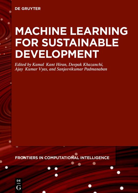 Produktbild: Machine Learning for Sustainable Development