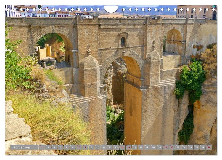 Produktbild: Andalusien, Architektur und Tradition (Wandkalender 2026 DIN A4 quer), CALVENDO Monatskalender