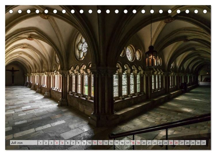 Produktbild: Stift Heiligenkreuz (Tischkalender 2026 DIN A5 quer), CALVENDO Monatskalender