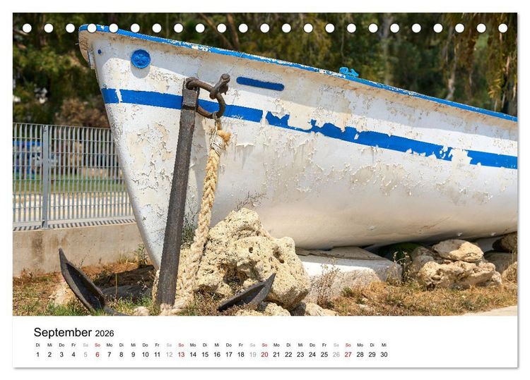 Produktbild: KATAKOLON - Griechenlands sch&ouml;nste Hafenstadt (Tischkalender 2026 DIN A5 quer), CALVENDO Monatskalender