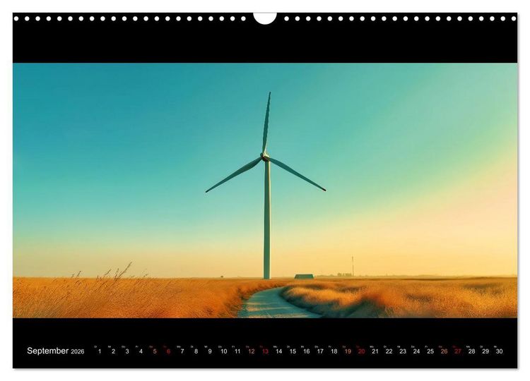 Produktbild: Puristische Landschaften (Wandkalender 2026 DIN A3 quer), CALVENDO Monatskalender