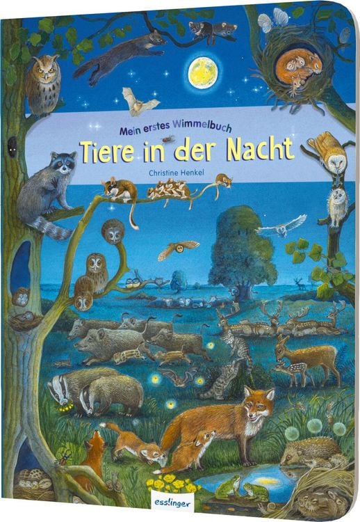 Produktbild: Mein erstes Wimmelbuch: Tiere in der Nacht