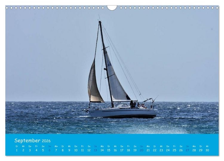 Produktbild: Cabo verde Inselgefl&uuml;ster - Ilha do Sal (Wandkalender 2026 DIN A3 quer), CALVENDO Monatskalender